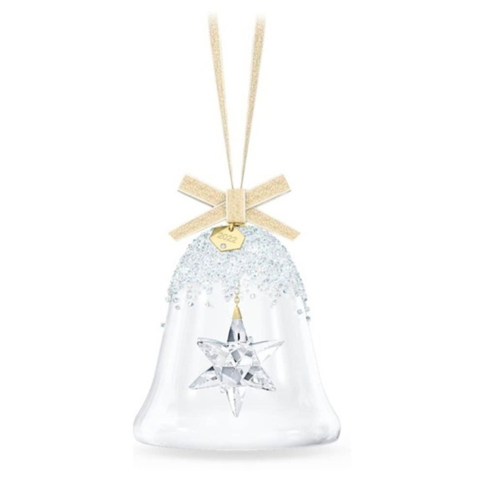 Swarovski Faceted Crystal‎ 2022 Annual Edition Bell Ornament 3D Star